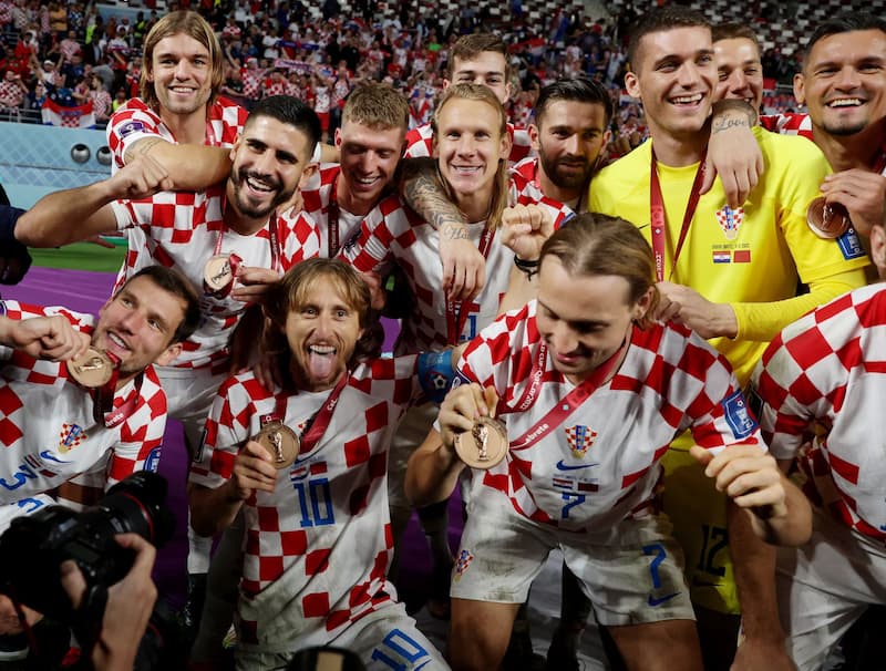 Danh hiệu cao quý của Đội tuyển Croatia