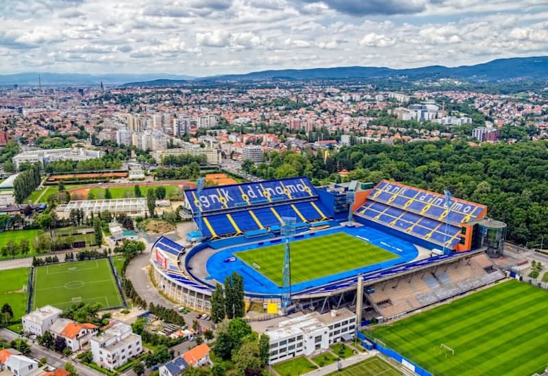 Thông tin thú vị về sân vận động của Đội tuyển Croatia