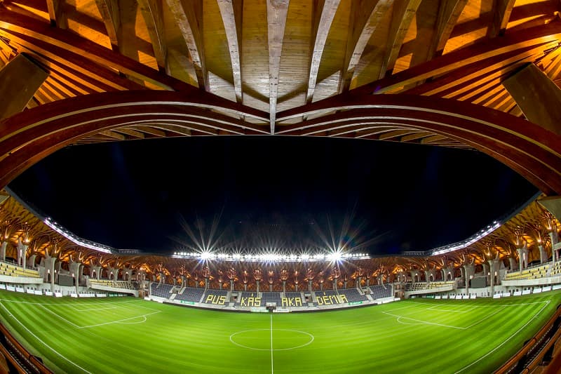 Sân vận động mà đội tuyển Hungary thi đấu