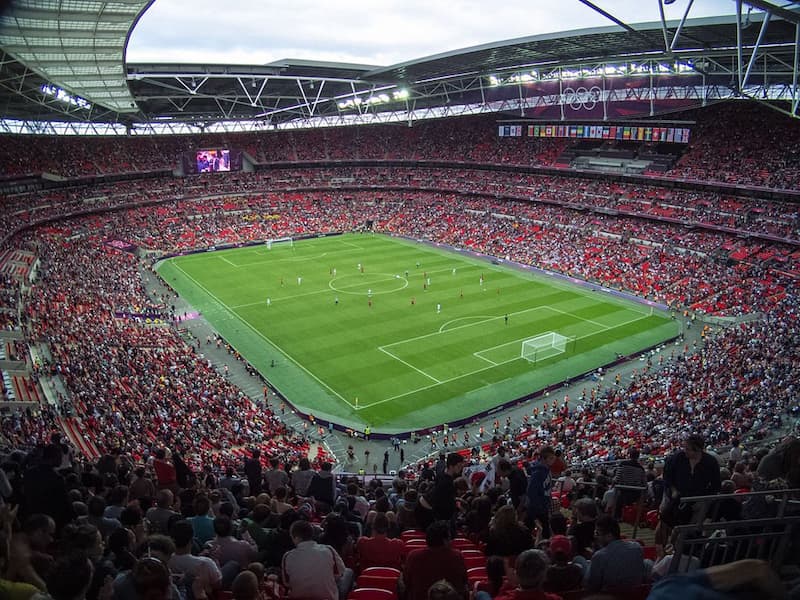 Sân vận động Wembley Stadium của đội tuyển Anh