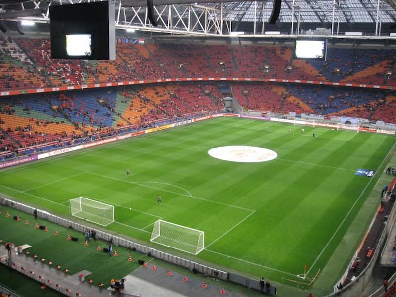 Thông tin thú vị về sân vận động Johan Cruyff Arena của đội tuyển Hà Lan