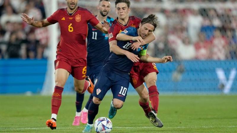 Màn so tài giữa Tây Ban Nha vs Croatia